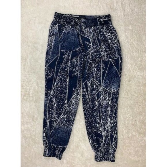Mossimo Pants - Mossimo Size XS Womens Jogger Lounge Pants Blue Elastic Waist Hems Mid R…